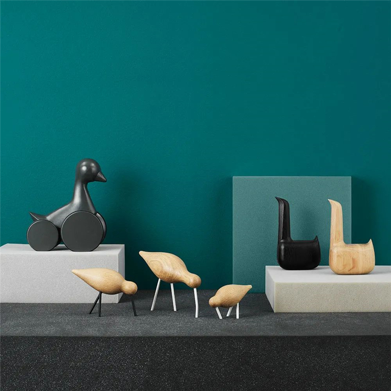 木裝飾鳥 家居擺件